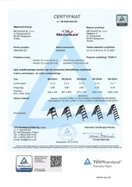 certyfikat Aluminiumleiter Bayersystem BS-DDA6